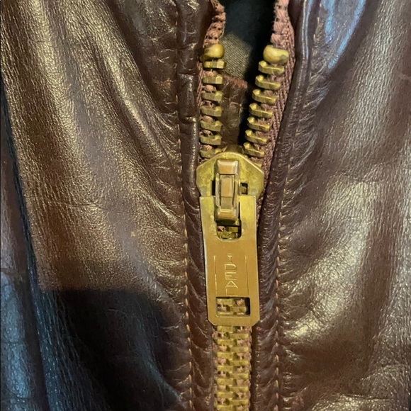 Vintage Leather Jacket “Large” - Picture 5 of 11